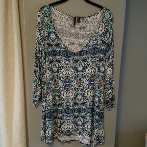 Floral tunic